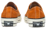 Converse 1970s OrangeBitte Retro Turn Fur Low Top Stylish Canvas Shoes Orange 149443C