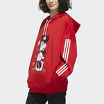 (WMNS) adidas neo x DISNEY Mickey Mouse Crossover CNY Printing Red GE7774
