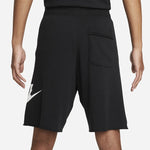 Men's Nike Lacing Breathable Logo Sports Shorts Black DM6817-010