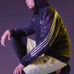 adidas Logo hooded Long Sleeves Couple Style Black HU0255