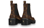 (WMNS) LOUIS VUITTON LV Beaubourg Ankle Boots 'Brown' 1A8QCI