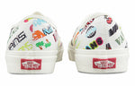 Vans Authentic Breathable Lightweight Low Top Casual Skate Shoes Unisex White Multi-Color VN0A348A3Z2