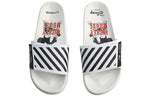 Li-Ning Sports Fashion Series Disney Mickey Crossover Stylish White Slippers AGAQ023-5
