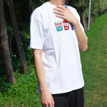 Converse Pics Applique Short-sleeve Tee Unisex White 10020853-102