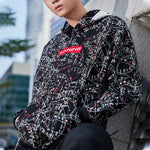 Li-Ning Red Flag Casual Sports Pullover Hoodie 'Black' AWDPB09-3