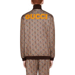 Gucci x Disney Full-Printed Mickey Pattern Long Sleeve Jacket For Men Brown 604210-XJB64-2100