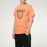 Air Jordan Burst Crack Basketball Sports Short Sleeve T-Shirt Men's Orange CV3420-894