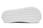 (WMNS) PUMA Platform Slide Tape Slippers For Black/White 380677-01