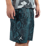 Air Jordan 11 Snakeskin Snake Skin Shorts For Men Blue/Black CI0313-414