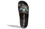 adidas Adilette Slides 'Pride - Core Black' FY9017