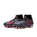 Nike Phantom Vision Elite DF FG 'Black Red' BQ5722-110