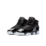 (GS) Air Jordan 6 Rings 'Black White' 323419-011