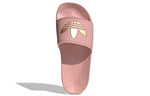 (WMNS) adidas Adilette Lite Slide 'Wonder Mauve Matte Gold' GZ6198