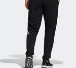 adidas Plain Knitted Long Pants Men Black FL3945