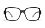 CHANEL Eyeglass Frames Unisex Black Blue Light Blocking