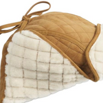 CHANEL Sheepskin Hats & Caps Unisex Beige