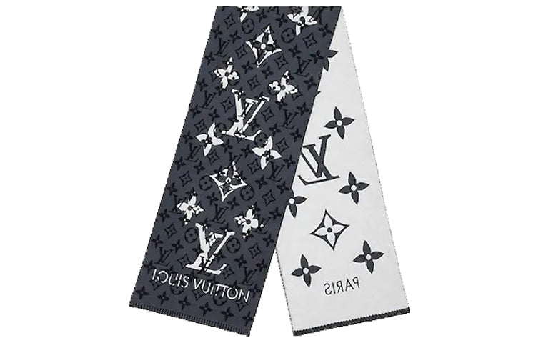LOUIS VUITTON Wool Knit Scarves Unisex