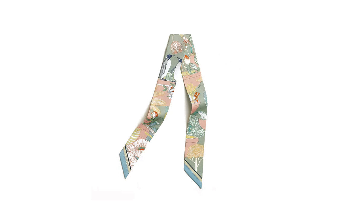 HERMES Silk Scarves Women's Multicolor