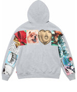 Supreme Spread Zip Up Hooded Sweatshirt 'Grey' SUP-SS24-037