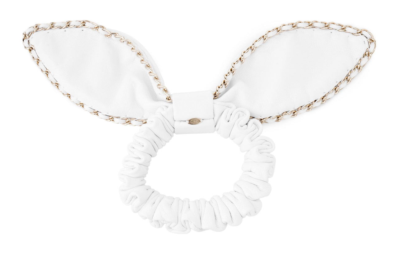 CHANEL Hair Ties Women's White