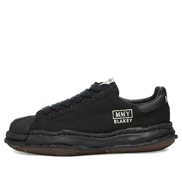Maison MIHARA YASUHIRO BLAKEY OG Sole Canvas Low-top Sneaker 'Black' A08FW735-BLKBLK