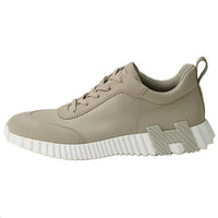 HERMES Bouncing Low-Top Casual Shoes Men's Taupe