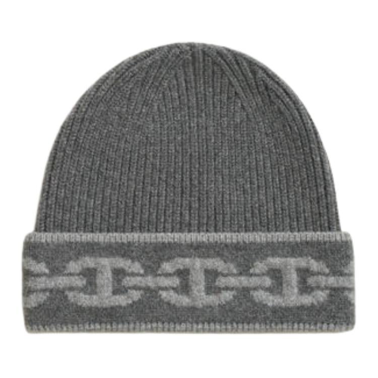 HERMES Cashmere Beanies Women's Multicolor
