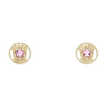 CHANEL - Stud Earrings Unisex Gold