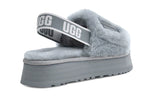 (WMNS) UGG Disco Slide Cozy Thick Sole Casual Slipper Gray 1112258-AFG