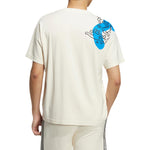 adidas x Keith Haring Crossover SS22 Cartoon Pattern Printing Round Neck Short Sleeve White HD7264