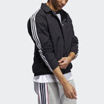 adidas originals Trefoil Shirt Button baseball uniform Jacket Black ED5516