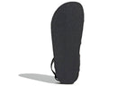 (WMNS) adidas Adilette Ankle Wrap 'Black Grey' EG3850