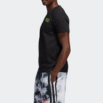 adidas Harden Stepback Basketball Sports Round Neck Short Sleeve Black FM4784