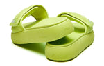(WMNS) Fila Fusion Slide 'Volt Green' T12W125501FLD