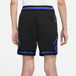 Men's Air Jordan Stripe Logo Printing Lacing Straight Sports Shorts Black DV9002-010
