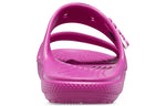 Crocs Classic Cozy Unisex Purple Red Sandals 206761-6SV