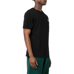 Men's Off-White SS22 Stripe Alphabet Printing Short Sleeve Version Black OMAA128C99JER0011001
