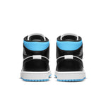 (WMNS) Air Jordan 1 Mid 'University Blue Black White' BQ6472-102