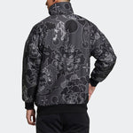 adidas Aop Rev Jkt Reversable Fleece Jacket Men Grey GT6477