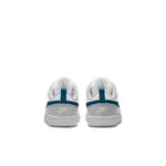 (PS) Nike Court Borough Low 2 Low-Top Sneakers White/Grey/Blue BQ5451-117