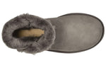 (WMNS) UGG Mini Bailey Button II Boot Fleece Lined Gray 1016422-GREY
