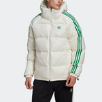 adidas originals Rev Dwn Jkt reversible Stay Warm hooded Reflective Down Jacket White GJ6724