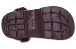 (WMNS) Crocs Stomp Lined Clogs 'Dark Cherry' 208546-6WD