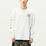 Vans Unisex Printing Round-neck Swea White VN0A5F3MWHT