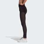 (WMNS) adidas Mesh Hw L Tight Gym Sports Training High Waist Leggings Black GI8582