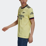 adidas Arsenal SW Guest Sport Soccer Short Sleeve T-shirt Men's Yellow GM0218