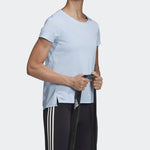 (WMNS) adidas Training Sports Round-neck Short-sleeve Tee Blue FL8567