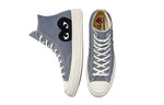 Converse x COMME des GARCONS PLAY Chuck 70 High 'Steel Grey' 171847C