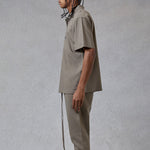 Fear of God Essentials FW20 Logo Polo Shirt 'Taupe' FOG-FW20-212