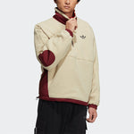 adidas originals Cny Aop Jkt New Year's Edition Stay Warm Reversible Stand Collar logo Sports Jacket Red HD0317